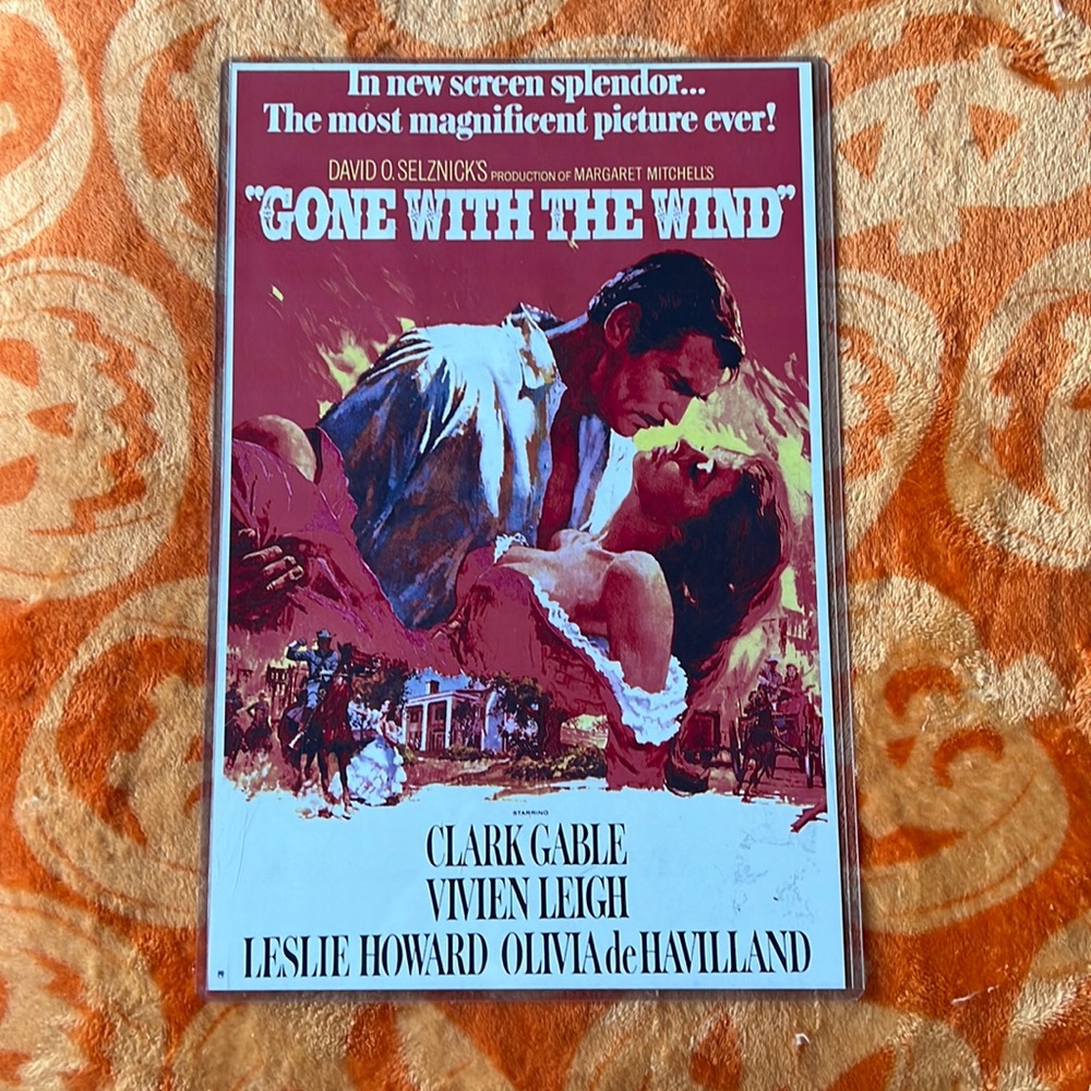 3 for $13 Gone with the wind movie print